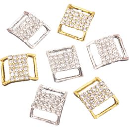 Fivelas de metal fivelas com para biquíni sutiã decoração diy cinto anéis costura saco acessórios 15x12mm 10pcs 230907