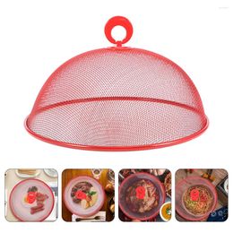 Dinnerware Sets Tabletop Oven Cover Mosquito-proof Meal Fresh-keeping Grille Tent Wrought Iron Insect Preservation Umbrella