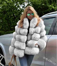 Women's Fur Faux Fur APIPEE Casual White Black Fluffy Fall Winter Faux Fur Coat Women Jacket Long Sleeve Cropped Puffer Fur Jacket for Women Outwear x0907