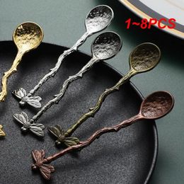 Coffee Scoops 1-8PCS 11 2.3cm Mixing Spoon Multiple Colour Delicate Cake Comfortable Grip About 12 Grammes Utensils
