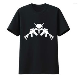 Men's T Shirts War And Skull Cotton T-shirt Leisure Top Y2k Style Roupas Masculinas Creative Male Clothes For Men Short-sleev Tshirt Novelty