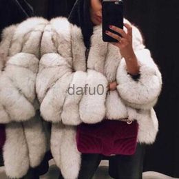 Women's Fur Faux Fur Winter Thick Warm Fluffy Coat Women's Furry Coats and Jackets Natural Fur Coat Faux Fur Jacket Raccoon fur Coat Manteau Femme x0907