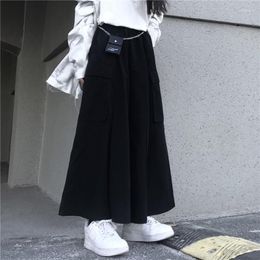 Women's Pants Wholesale 2023 Spring Summer Autumn Fashion Casual Long Women Woman Female OL Wide Leg Ay8833