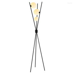 Floor Lamps Nordic Simple Metal Lamp Living Room Bedroom Sofa Indoor Decor Lighting Fixture Modern Creative LED Tripod Standing Lights