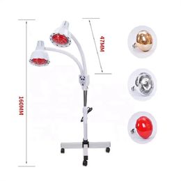 Infrared Lamp Physical Therapy Health Treatment Lamp Beauty Light Double Heads Baking Lamp Skin Rejuvenation