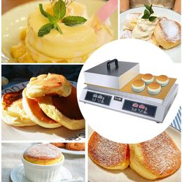 Multifunctional Pancake Souffle Baking Machine Double Head Fluffy Japanese Maker