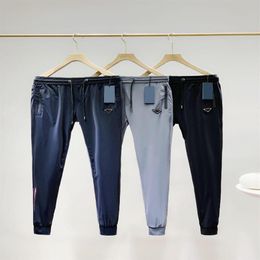 Pantaloni sportivi estivi da uomo Pantaloni sportivi larghi flessibili comodi pantaloni altamente elastici traspiranti resistenti alle rughe2939