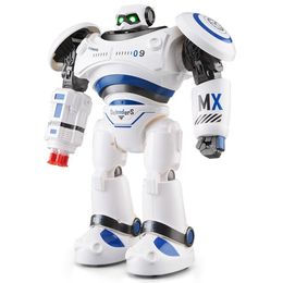 ElectricRC Animals EBOYU 1701B RC Robot AD Files Programmable Combat Defender Intelligent Remote Control Toy for Kids 230906