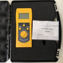 Portable Digital Meat Moisture Metre Tester DM300R Pork Beef Lamb Chicken Moisture Analyzer Measuring Range 10% to 85%