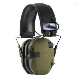 Set Outdoor Sports Electronic Shooting Earmuff Hunting Headphones Tactical Hearing Protector Headset Noise Cancelling