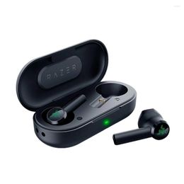 Razer Hammerhead Bluetooth 5.0 TWS Earphones Wireless Earbuds For Game Ultra-Low Latency Connection With Charging Box