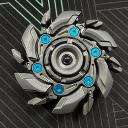 Spinning Top Deformation Mecha Fidget Spinner EDC Hand Toys ADHD Tool Anxiety Stress Relief Fingertip 230906