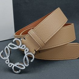 Designer mens belt womens belt designer belts for men woman fashion belt high quality leather belt 3.8cm width sliver gold black buckle belt brown yellow black belts