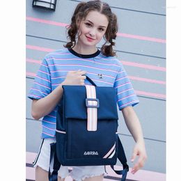 School Bags Backpack Female Travel Bag Oxford Cloth USB Computer All-match Student Back To