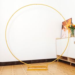 Other Event Party Supplies Metal Round Wedding Arch Stand Circle Backdrop Stand Balloon Arch Frame For Wedding Birthday Party Baby Shower DIY Decoration 230907