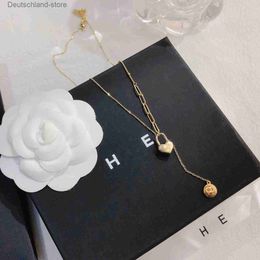 Pendant Necklaces Women's Exclusive Love Necklace Luxury Designer Classic Premium Jewellery Accessories Popular Fashion Brand Exquisite Gift Q230908