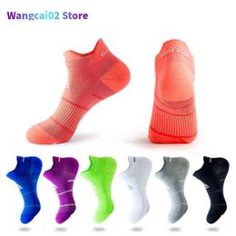 Men's Socks Nylon Sport Ankle Socks Women Men Outdoor Basketball Bike Running Football Breathable Bright Color No Show Travel296q