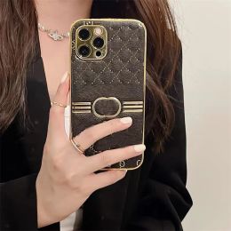 Designer Iphone Case For IPhone 14 13 12 11 Pro Max 11Pro 12Pro 13pro 13promax Leather Shell Luxury Fashion Fitted Phone Cases CYG239081-3
