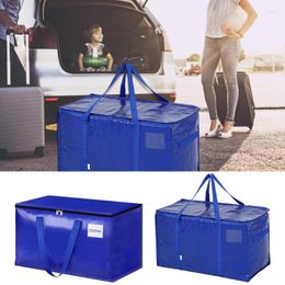 Storage Bags Collapsible Packing Container With Zippers & Handles For Cube Clothes Books Travel Organiser Blanket