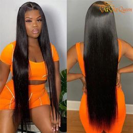 Gagaqueen Brazilian Straight Lace Front Human Hair Wigs Unprocessed 4x4 Brazilian Lace Wigs Straight Human Hair Wigs1758