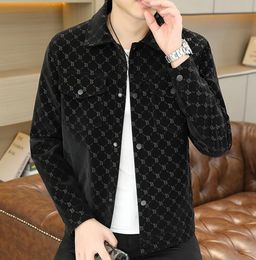 new designer Men Jacket Long Sleeve B Letter Print Clothes Zipper Coat Casual Style Outdoor Contrast Color Top