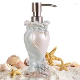 Liquid Soap Dispenser Seashells Oap Foam Fire Extinguisher Pump Plastic Transparent Bottle Travel Shower Gel Bathroom