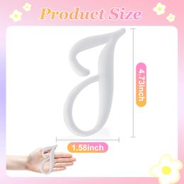 Shoe Parts Accessories Decorative Lettering Charms For Bogg Bag Alphabet Insert 3D Letters Personalising Handbag Diy White Drop Deliv Otadx