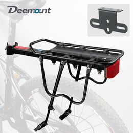 Bike Handlebars Components Deemount Bicycle Luggage Cargo Rear Rack Shelf Cycling Bag Stand Holder Trunk Fit 2029'' Mtb 40'' Fat 230907