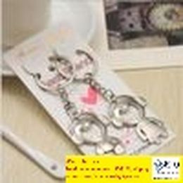 Wholesale F801 lovers Cute bottle opener music lover couple Keychain Key Chain Wedding Favour gift ZZ