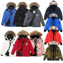 Giacca da uomo di design invernale piumino caldo antivento giacche con cappuccio Canadian Goose coppia felpe top capispalla colori multipli194