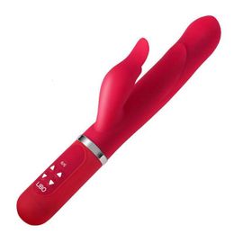 massager36 6 Plus Modes Silicone Rabbit 360 Degrees Rotating And Thrusting G Spot Dildo Vibrator Adult Sex Toys For Women NFT2WZTM