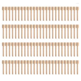 Spoons Spoon Tool Honey Jar Supplies Wooden 100/50 Pieces Stirring Stick Kitchen Utility Handle Length 100