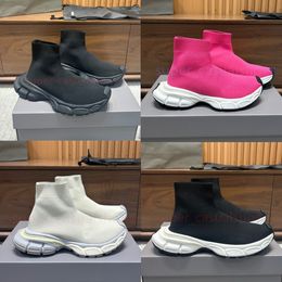 Designer Shoes Elastic Socks Boots 3XL Speed Trainer Race Runners Platform Sneakers Men Women Trainers 35-46