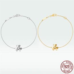 VAC 4 Four Leaf Clover Designer Pendant bracelet with diamond luxury fashion Necklaces Stud Earring ring set 925 Sterlling Silver 2394