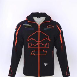 2022 new off-road motorcycle sweater riding suit windproof racing suit jacket plus cotton factory team uniform244F