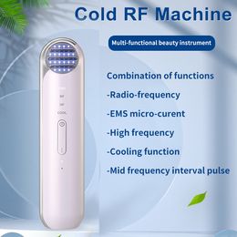 Cleaning Tools Accessories EMS RF Multifunctional Massager LED P otherapy 7C Cooling Skin Tightening Wrinkle Removal USB Charge 230908