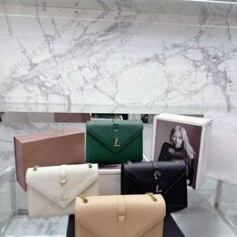 Top Designer Bag Women's Shoulder Handbag New leather clamshell wallet YS fashion brand Chain Crossbody envelope bag
