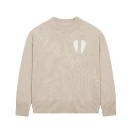 Autumn classic pullover embroidery large heart letter crew-neck knitted sweater undershirt