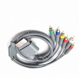 Gold Plated 1.8m Component Cable HD TV AV Audio Video Cable Cord for Xbox 360