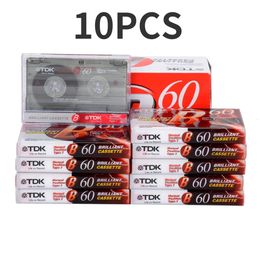 Blank Disks 10pc Standard Cassette Tape Player Empty 60 Minutes Magnetic Audio Recording For Speech Music high qulity 230908