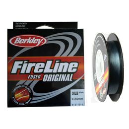 Braid Line Fishing Fireline Fused 300yards Smoke 6LB8LB10LB12LB15LB20LB30LB40LB60LBMultifilamen Beading Thread Pesca Bead Peche 230907