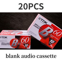 Blank Discs 20 Pc High Quality Standard Cassette Tape Player Empty 60 Minutes Magnetic Audio Recording For Speech Music 230908