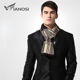 Scarves Wool Plaid Scarf Man Winter Brand Scarf Men Fashion Designer Shawl Bussiness Casual Scarves MA009 230907