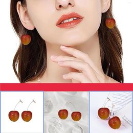 Dangle Earrings Creative Translucent Fruit Drop Gifts For Women And Girls Woman Sent Free Pendientes