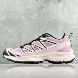 Co-branded pink sneakers SLM XT-6 Running Shoes, Hiking shoes, Outdoor Runner Trainers, designer shoes, men and women High quality high version , size: 36-45