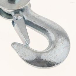 All Terrain Wheels Commercial Reliability Hook Snatch Block With Swivel 2T Load Capacity