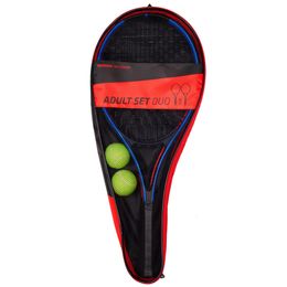 Badminton Sets Adult Duo Tennis Racquet set 2 Racquets Balls 1 Bag 230907