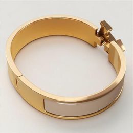 Schmuck Armreif Armbänder Designer Armband Edelstahl Mann Herren 18 Farbe Gold Schnalle für Männer und Frauen Modeschmuck Armreifen236J