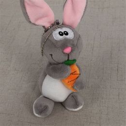 Plush Dolls Animals Key Chain Toy Wedding Gift Rabbit Stuffed Plush Doll Long Size Animal 230908
