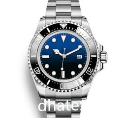 Better Version Factory Mens Watch CAL.3235 Movement Watches 44mm Sea-Dweller 126660 D-Blue 904L Steel Ceramic Bezel Waterproof Mechanical Automatic Men's Watches
